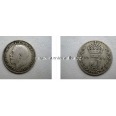 3 Pence 1921 Anglie - Three Pence Georgius V